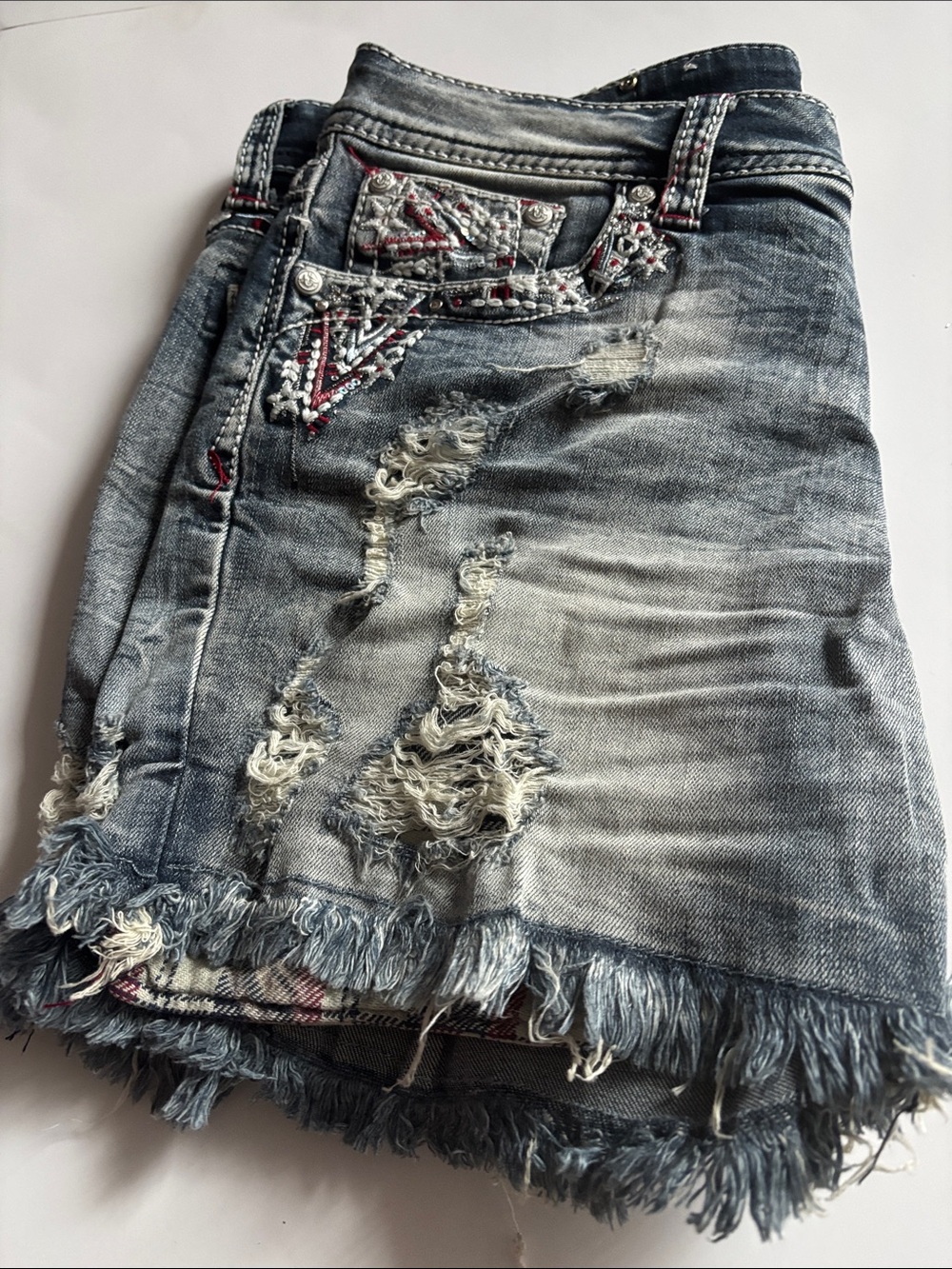 Grace Denim Shorts - Picture 4 of 9